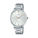 Casio Kadın yetişkin LTP-VT01D-7BUDF Kol Saati Gri Standart