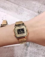 Casio LA680WGA-9BDF Kol Saati, Altın Sarısı, Standart