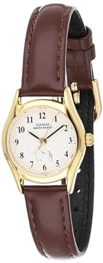 Casio LTP-1094Q-7B6RDF Standart Kadın Kol Saati, Kahve, Standart