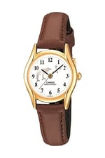 Casio LTP-1094Q-7B9RDF Standart Kadın Kol Saati, Kahve, Standart