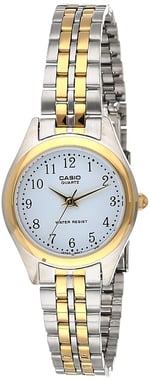 Casio LTP-1129G-7BRDF Kol Saati, Gri-Altın Sarısı, Standart