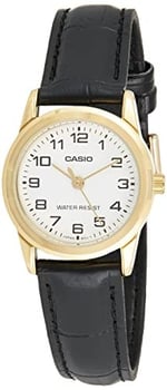 Casio LTP-V001GL-7BUDF Standart Kadın Kol Saati, Siyah, Standart