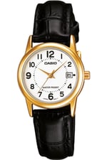 Casio LTP-V002GL-7BUDF Standart Kadın Kol Saati , Siyah