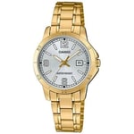 Casio LTP-V004G-7B2UDF Kol Saati, Altın Sarısı, Standart