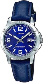 Casio LTP-V004L-2BUDF Standart Kadın Kol Saati, Lacivert, Standart