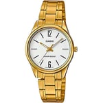 Casio LTP-V005G-7BUDF Standart Kadın Kol Saati, Altın Sarısı, Standart