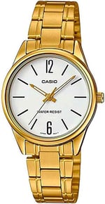 Casio LTP-V005G-7BUDF Standart Kadın Kol Saati, Altın Sarısı, Standart
