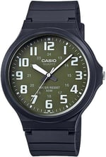 Casio MW-240-3BVDF Standart Erkek Kol Saati, Siyah, Standart