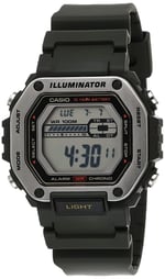 Casio MWD-110H-3AVDF Kol Saati, Gri-Yeşil, Standart
