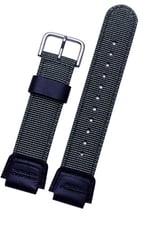 Casio Sgw300 / Casio Ae1000 Saat Uyumlu Haki Renk Kumaş Tekstil Saat Kordonu Kayışı SGW300