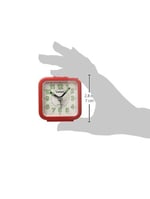 Casio TQ-141-4DF Masa Saati, Kırmızı, Standart