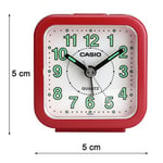 Casio TQ-141-4DF Masa Saati, Kırmızı, Standart