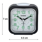 Casio TQ-142-1DF Masa Saati, Siyah, Standart
