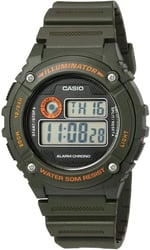 Casio W-216H-3BVDF Kol Saati, Yeşil, Standart