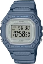 Casio W-218HC-2AVDF Kol Saati, Mavi, Standart