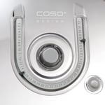 Caso 1197 VacuBoxx E-Set Vakum Kabı, 4 Adet, Vakumlu El Pompası Ve Adaptör Dahil, BPA İçermez