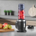 CASO Click & Blend – Kablosuz blender, pille çalışır, 240 W, Smoothie, Shakes ve daha fazlası için – 14.000 devir/dakika; 4 kat paslanmaz çelik bıçak/dip, shakes, pesto, soslar, smoothies için