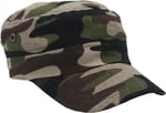 Castro Koyu Kamuflaj Şapka Kuşgözlü Kastro Avcı Şapkası Fidel Castro