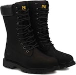 CAT 015G101200 Black Nubuk Clovis Mid Kadın Günlük Bot 015G101200-BLACK-NUBUK-CLOVIS-MID Siyah