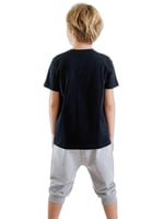 Catch Wave Erkek Çocuk T-shirt Kapri Şort Takım