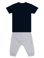 Catch Wave Erkek Çocuk T-shirt Kapri Şort Takım