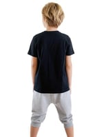 Catch Wave Erkek Çocuk T-shirt Kapri Şort Takım