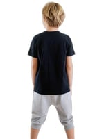 Catch Wave Erkek Çocuk T-shirt Kapri Şort Takım