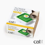 Catit® Mini Flower Fountain Çiçekli, Filtreli Su Kabı, 1.5 Litre