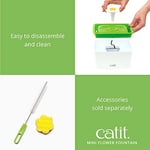 Catit® Mini Flower Fountain Çiçekli, Filtreli Su Kabı, 1.5 Litre