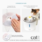 Catit Triple Action filtre çerçevesiz, Catit çiçek çeşmesi için filtre, 2'li paket - Seçenekler: 2er-Set Rahmenlos, 12er-Set