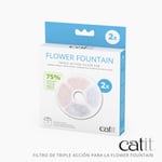 Catit Triple Action filtre çerçevesiz, Catit çiçek çeşmesi için filtre, 2'li paket - Seçenekler: 2er-Set Rahmenlos, 12er-Set