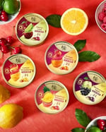 Cavendish & Harvey Double Fruit Drops Çilek Dolgulu Limon: Sıvı çilek dolgulu limon damlaları (1 x 175g)