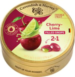 Cavendish & Harvey Double Fruit Drops Limon Dolgulu Kirazlı Şeker 175g