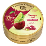 Cavendish & Harvey Double Fruit Drops Limon Dolgulu Kirazlı Şeker 175g