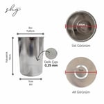 Çay Makinesi Filtresi/Süzgeci Arçelik Çay Makinesi ile uyumlu (Büyük) - Seçenekler: Büyük, Midyum