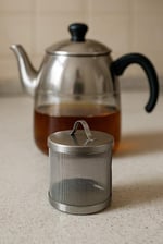 Çay Süzgeci Çaydanlık Ve Demlik Içi Süzgeç Paslanmaz Çelik 9,5 Cm