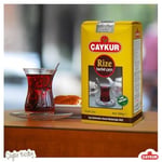 ÇAYKUR Rize Turist siyah çay, otantik Türk yaprak çayı, zengin aroma ve yumuşak tat, günlük lezzet ve kahvaltı çayı için, 1000 g