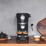 Cecotec Cafelizzia 790 Espresso Makinesi Siyah, 1350 W, Hızlı Isıtma Sistemi, 20 Basınç Çubukları, Ayarlanabilir Evaporatör, Su Deposu 1.2 Litre