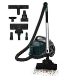 Cecotec Conga Rockstar Cyclonic XL ProAnimal kablolu elektrikli süpürge, torbasız, 900 W ve 20 kPa, torbasız, 2,8 l kapasite, çift HEPA filtre, metal boru, hayvan aksesuarları