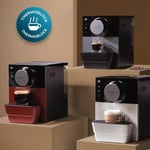 Cecotec Cremmaet Küp Kompakt Süper Otomatik Kahve Makinesi, 1350W, 10g Pres Sistemi, Ön İnfüzyon Sistemi, 19 Bar, Termoblok Sistemi, 5 Taşlama Seviyesi, Dokunmatik Kontrol Paneli