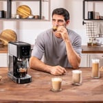 Cecotec Espresso 20 Touch Espresso & Cappuccino Espresso 20 Touch kahve makinesi 1350 W, 20 bar, dokunmatik ekran, buharlaştırıcı - Seçenekler: Espresso 20 Touch, Espresso 20 Pro Latte, Profesyonel...
