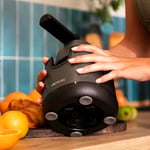 Cecotec EssentialVita Hyden 120 Elektrikli Narenciye Sıkacağı, Portakal ve Narenciye, 120 W, Farklı Boyutlarda 2 Çıkarılabilir Plastik Koni, Plastik Saplı ve Kapak, Kapasite 250 ml