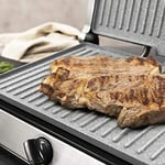 Cecotec Rock´n Grill 2400 ultra hızlı taş kaplama, RockStone 180 derece açıklık ve yüzen üst plaka, 2400 W