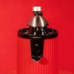 Cecotec Xqueeze RetroJuice 600 Red 600 W Elektrikli Portakal Kollu Meyve Sıkacağı 600 W Retro Stil Paslanmaz Çelik Filtre Plastik Koni Selüloz Çıkarma Kolu Damlama Önleyici