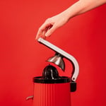 Cecotec Xqueeze RetroJuice 600 Red 600 W Elektrikli Portakal Kollu Meyve Sıkacağı 600 W Retro Stil Paslanmaz Çelik Filtre Plastik Koni Selüloz Çıkarma Kolu Damlama Önleyici