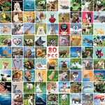 ceiba tree Çocuklar için motivasyonel öğle yemeği notları sevimli hayvanlar ilham verici kartlar öğle yemeği kutusu notlar erkek kız gençler anne okul hediyeleri