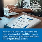 çekiçli değirmen (Technik) kağıt, lazer Print, 10,9 kg, 8,5 x 11, harf, 98 Açık, 500 Yaprak/1 Seçenek (104604), ABD'de üretilmiştir Legal 500 sheets Beyaz