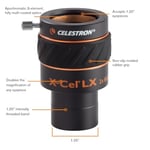 Celestron 93529 X-Cel LX 2X Barlow Lens, 3.18 cm, Siyah