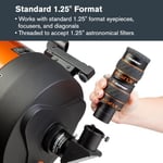 Celestron 93529 X-Cel LX 2X Barlow Lens, 3.18 cm, Siyah