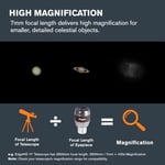 Celestron Luminos noktası, 7 mm